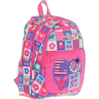 KAUKKO KIDS SIRT ÇANTASI PATERNED LOVE