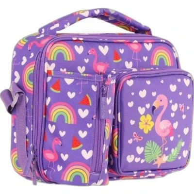 KAUKKO KIDS BESLENME ÇANTASI CHEERFUL FLAMINGO