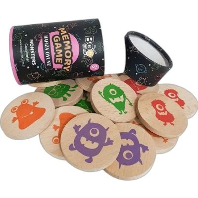 MEMORY GAME MONSTERS-GEZEGENLER WO-MORY