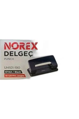 NOREX METAL DELGEÇ 10 SAYFA SİYAH