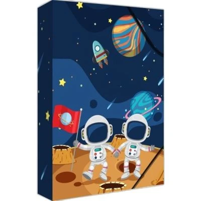 NOKİ KUTU KLASÖR DESENLİ LASTİKLİ