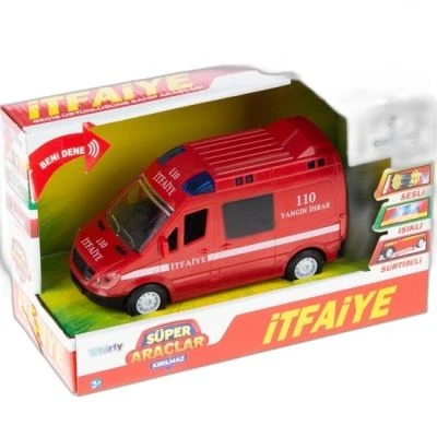 PİLLİ IŞIKLI SÜRTMELİ İTFAİYE