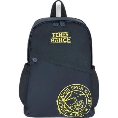 FENERBAHÇE SARI LOGO  LACİVERT SIRT ÇANTASI
