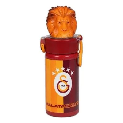 GALATASARAY SARI KIRMIZI ÇELİK MATARA