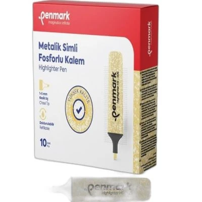 PENMARK DOLDURULABİLİR SİMLİ METALİK İŞARETLEME KALEMİ ALTIN