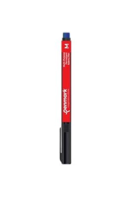 PENMARK PERMANENT KALEM MAVİ M