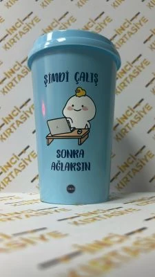 BAM BASKILI PLASTİK BARDAK