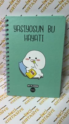 BAM TASARIMLI KONUŞAN AJANDA YAŞIYORSUN BU HAYATI