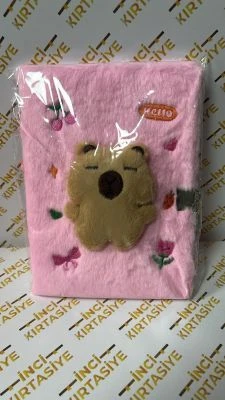 BAM CAPYBARA PELUŞ KAPAKLI DEFTER