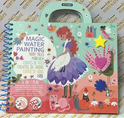 BAM SULU BOYAMA DEFTERİ 4 İN 1