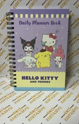 HELLO KİTTY AND FRİENDS GÜNLÜK PLANLAYICI DEFTER