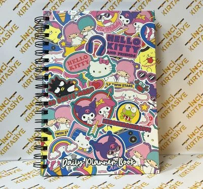 HELLO KİTTY AND FRİENDS GÜNLÜK PLANLAYICI DEFTER