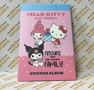 HELLO KİTTY AND FRİENDS STİCKER ALBÜMÜ