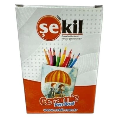 ŞEKİL SERAMİL KALEMLİK BOYAMA SETİ