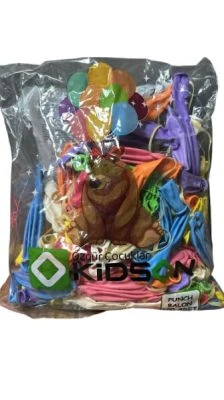 KARIŞIK RENK LASTİKLİ PUNCH BALON