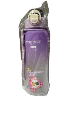 VAGONLİFE 800 ML SOFT-TOUCH SEVİMLİ HAYVAN FİGÜRLÜ MOR