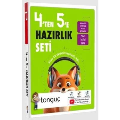 TONGUÇ  4'TEN 5'E HAZIRLIK SETİ