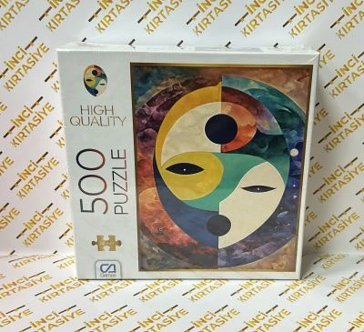 CA GAMES GİZEMLİ YÜZ YAPBOZ 500 PARÇA 48*68