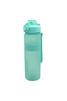 NOKİ SU MATARASI PETG AUTO KAPAK SİLİKON KEMERLİ ASKILI 1000 ML YEŞİL