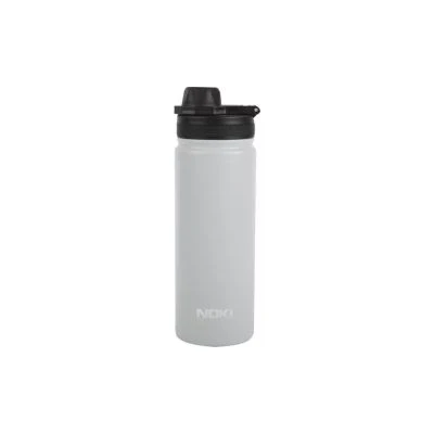 ÇELİK MATARA VİDALI KAPAK TAŞIMA KULPLU 540ML GRİ