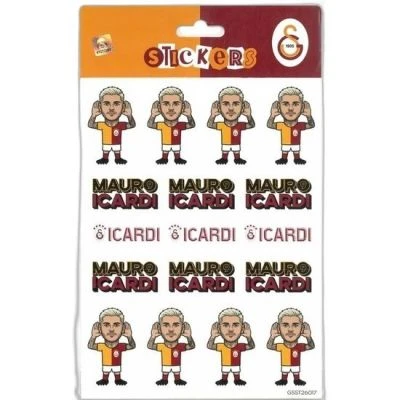 5 YILDIZ GALATASARAY STİCKER SHEET