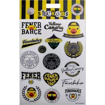 FENERBAHÇE YELLOW CANARY STİCKER SHEET