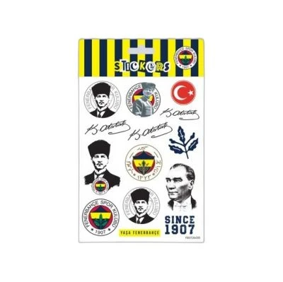 ATATÜRK VE FENERBAHÇE STİCKER SHEET