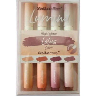 LUMINA İŞARETLEME KALEMİ LOTUS 4 LÜ SET