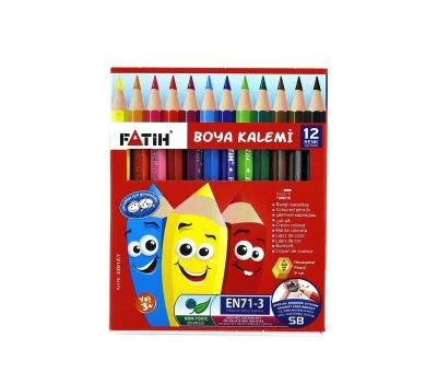FATİH KURUBOYA 12 RENK YARIM BOY