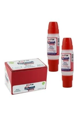 FATIH 30 ML ÇIFT UÇLU ŞEFFAF SIVI YAPIŞTIRICI SOLVENTSIZ