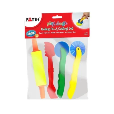 FATİH OYUN HAMURU KALIBI MERDANE VE KESİCİ SET
