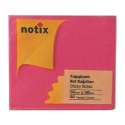 NOTİX 50*50 80 YAPIŞKANLI NOTLUK