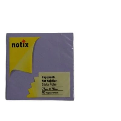 NOTİX 75*75 80 YAPIŞKAN NOTLUK