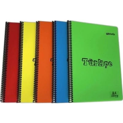 TÜRKÇE A4 100 ÇİZGİLİ DEFTERİ