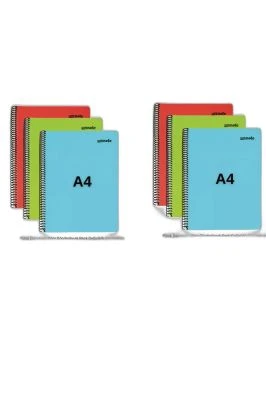 MYNOTE TEXT NEON PP A4 60 KARELİ DEFTER