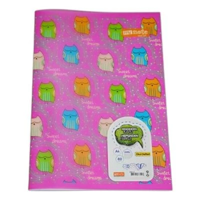 TEXT UP A4 80 KARELİ DEFTER