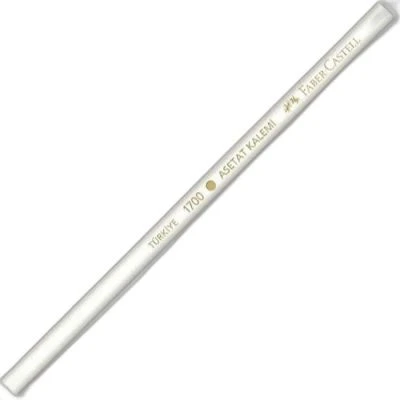 FABER-CASTELL ASETAT BOYA KALEMİ BEYAZ (STOKLARLA SINIRLIDIR)