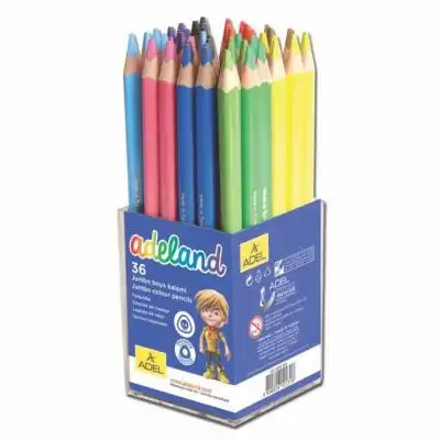ADELAND JUMBO ÜÇGEN TEKLİ BOYA KALEMİ
