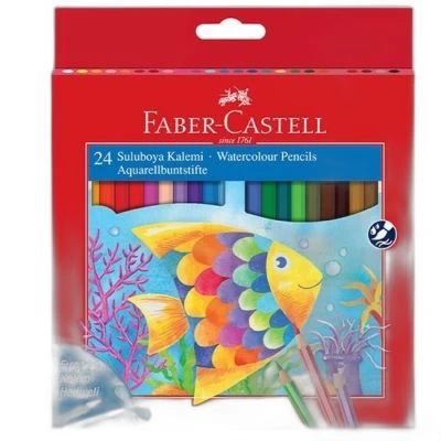 FABER-CASTELL 24 AQUAREL BOYA