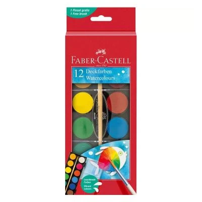 FABER CASTELL SULUBOYA 12Lİ BÜYÜK