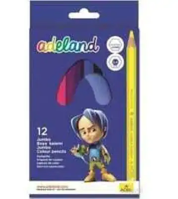 ADELAND 12Lİ JUMBO KURUBOYA KALEMİ