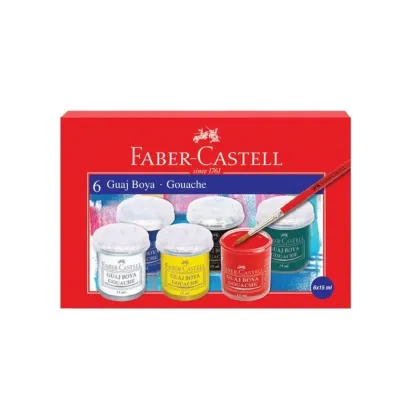 FABER-CASTELL 6 GUAJ BOYA