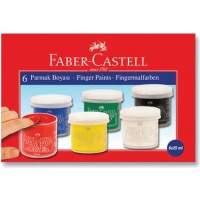 FABER-CASTELL 6 RENK PARMAK BOYASI