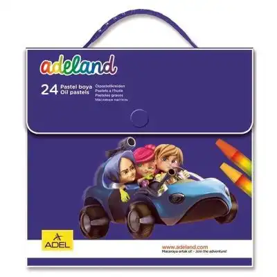 ADELAND 24 RENK ÇANTALI PASTEL