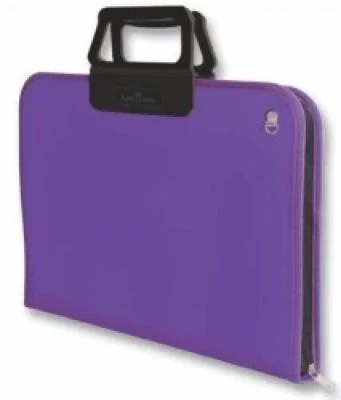 FABER-CASTELL PROJE ÇANTASI 28*38CM MOR