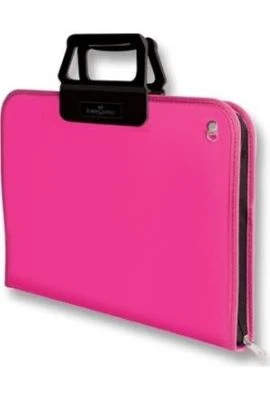 FABER-CASTELL PROJE ÇANTASI 38*55CM PEMBE