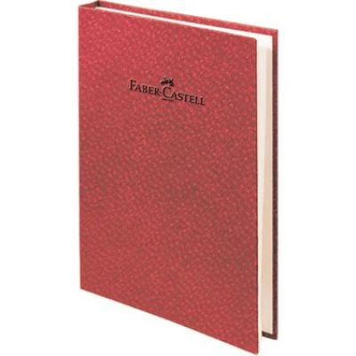 FABER-CASTELL BAMBU SERİSİ A5 GİZLİ SPİRALLİ ÇİZGİSİZ KOYU KIRMIZI, 140 YAPRAK