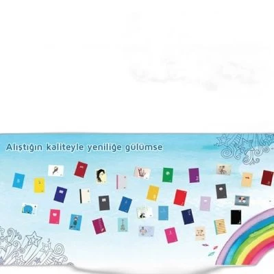 MOPAK A5 KARTON KAPAK 100 KARELİ DEFTER