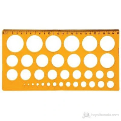 ARK DAİRE ŞABLONU 1-36