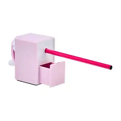 MAS 6734 KALEMTRAŞ KOLLU MASA TİPİ PLASTİK PEMBE